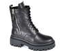 КОЖАНЫЕ ЗИМНИЕ ЖЕНСКИЕ БОТИНКИ GOODBOOTS 7821-75-ST/BLACK/LICO