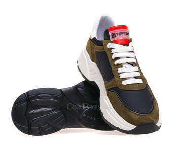 STEPTER 8156/OLIVE+BLACK/WEL