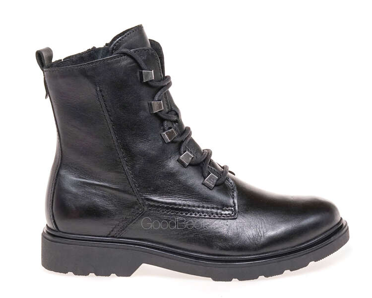 Marco Tozzi - Veterboots voor dames - Bruin