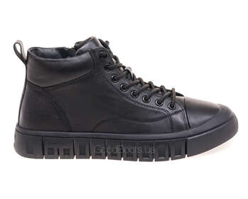 GOODBOOTS 4319-7W/BLACK LEATHER