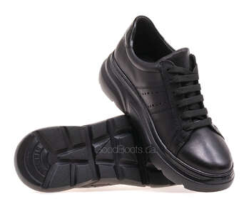 GOODBOOTS 8553-75-ST/BLACK LEATHER