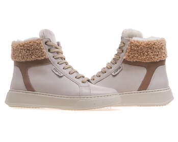 STEPTER 8524-OW/GREY LEATHER