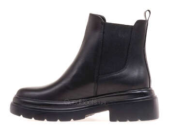 GOODBOOTS 8611-75-ST/BLACK LEATHER