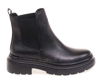 GOODBOOTS 8611-75-ST/BLACK LEATHER