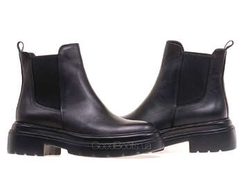 GOODBOOTS 8611-75-ST/BLACK LEATHER