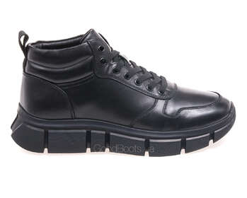 AREES MENIWA AM870M-4-1/BLACK/LEATHER