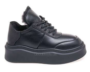 AREES MENIWA AM2302-3-1/BLACK LEATHER