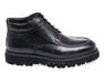 AREES MENIWA AM02217M-2-1S/BLACK LEATHER