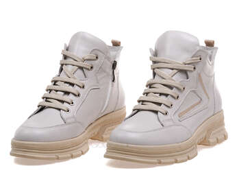 GOODBOOTS 8533-75-ST/GREY LEATHER