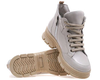 GOODBOOTS 8533-75-ST/GREY LEATHER