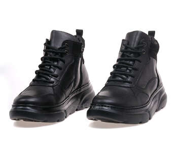 GOODBOOTS 8627-75-ST/BLACK LEATHER