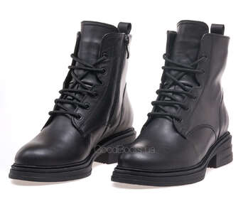 GOODBOOTS 8596-75-ST/BLACK LEATHER