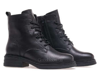 GOODBOOTS 8596-75-ST/BLACK LEATHER