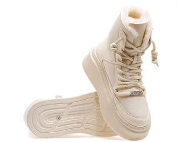 AREES MENIWA AM20859M-8-3/WHITE LEATHER