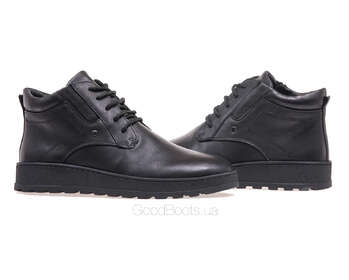 GOODBOOTS 8585-75-ST/BLACK LEATHER