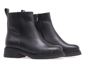 GOODBOOTS 8629-75-ST/BLACK LEATHER