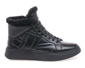 STEPTER 8608-OW/BLACK LEATHER