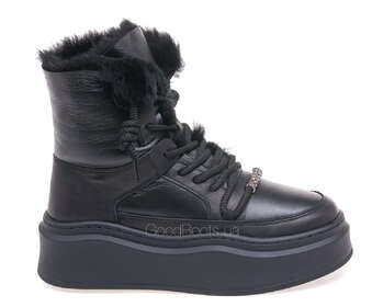 AREES MENIWA AM20859M-8-1/BLACK LEATHER