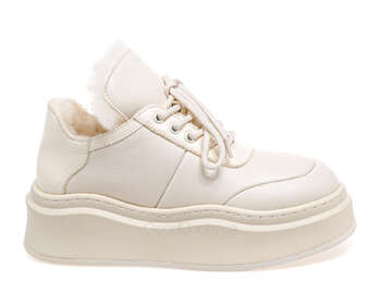 AREES MENIWA AM2302M-1-3/WHITE LEATHER