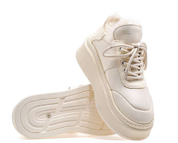 AREES MENIWA AM2302M-1-3/WHITE LEATHER