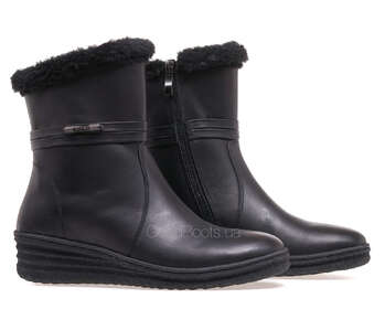 GOODBOOTS 8560-75-ST/BLACK LEATHER