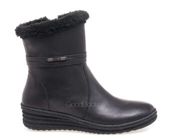 GOODBOOTS 8560-75-ST/BLACK LEATHER