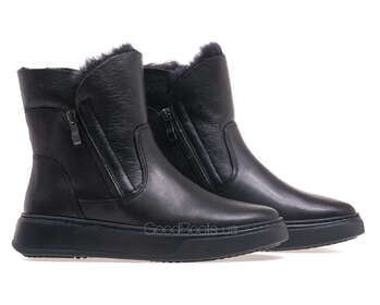 GOODBOOTS 8526-75-ST/BLACK LEATHER