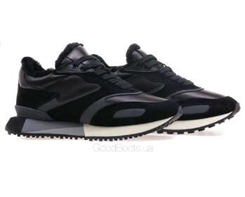 ANEMONE H42488M-11-1/BLACK LEATHER