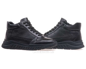 ANEMONE AQ42108M-43-THS/BLACK LEATHER
