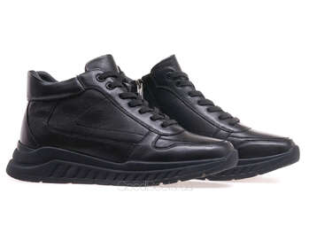 ANEMONE AQ42108M-43-THS/BLACK LEATHER