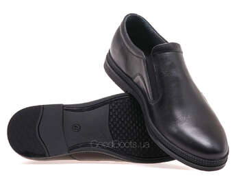 IKOS 1358-1/BLACK LEATHER
