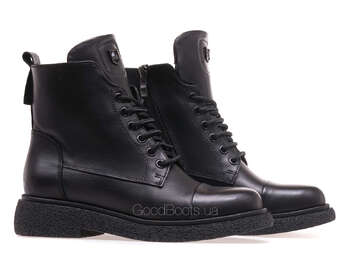 GOODBOOTS 8881-75-ST/BLACK LEATHER