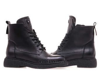 GOODBOOTS 8881-75-ST/BLACK LEATHER