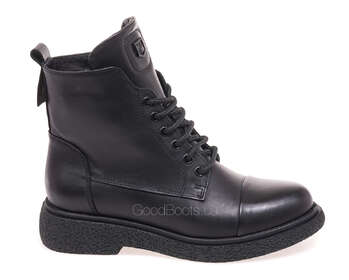 GOODBOOTS 8881-75-ST/BLACK LEATHER
