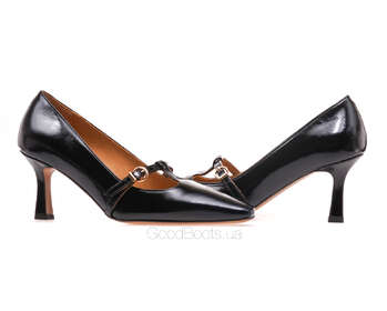 BRAVO MODA 0395/CZARNY NAPLAK