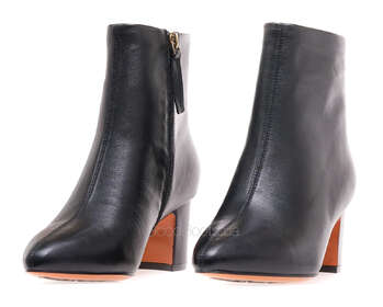 BERKONTY A23M2523-15/BLACK LEATHER