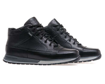 IKOS 376-1S/BLACK LEATHER