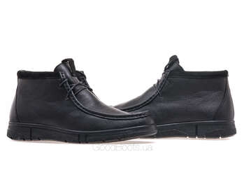 GOODBOOTS 12155-99W-BN/BLACK LEATHER