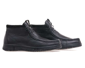 GOODBOOTS 12155-99W-BN/BLACK LEATHER