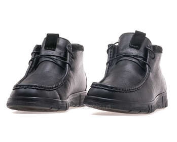 GOODBOOTS 12155-99W-BN/BLACK LEATHER