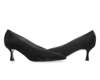 BRAVO MODA 0403/CZARNY ZAMSZ