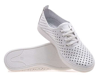 STEPTER 8911/WHITE LEATHER