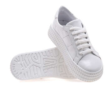 GOODBOOTS 8977-75-ST/WHITE LEATHER