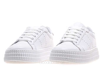 GOODBOOTS 8977-75-ST/WHITE LEATHER