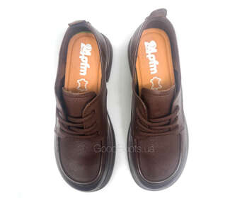 24 PFM YG-1886-87A/BROWN LEATHER