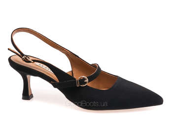 BRAVO MODA 0342/CZARNY ZAMSZ