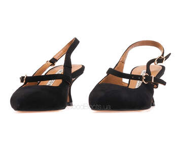 BRAVO MODA 0342/CZARNY ZAMSZ