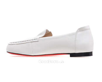 AREES MENIWA AM09701-1-2/WHITE LTHR