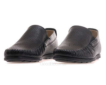 GOODBOOTS 8945-75-ST/BLACK LTHR