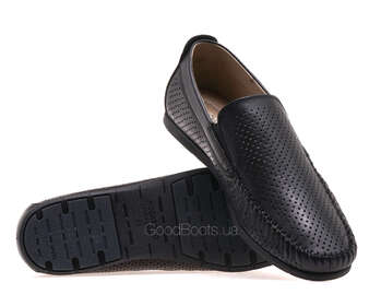 GOODBOOTS 8945-75-ST/BLACK LTHR